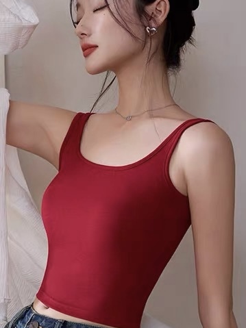 Blair Crossed Low Back Padded Top