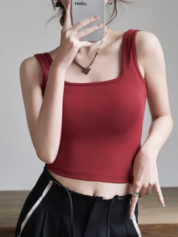 Bodie Crossed Low Back Padded Top