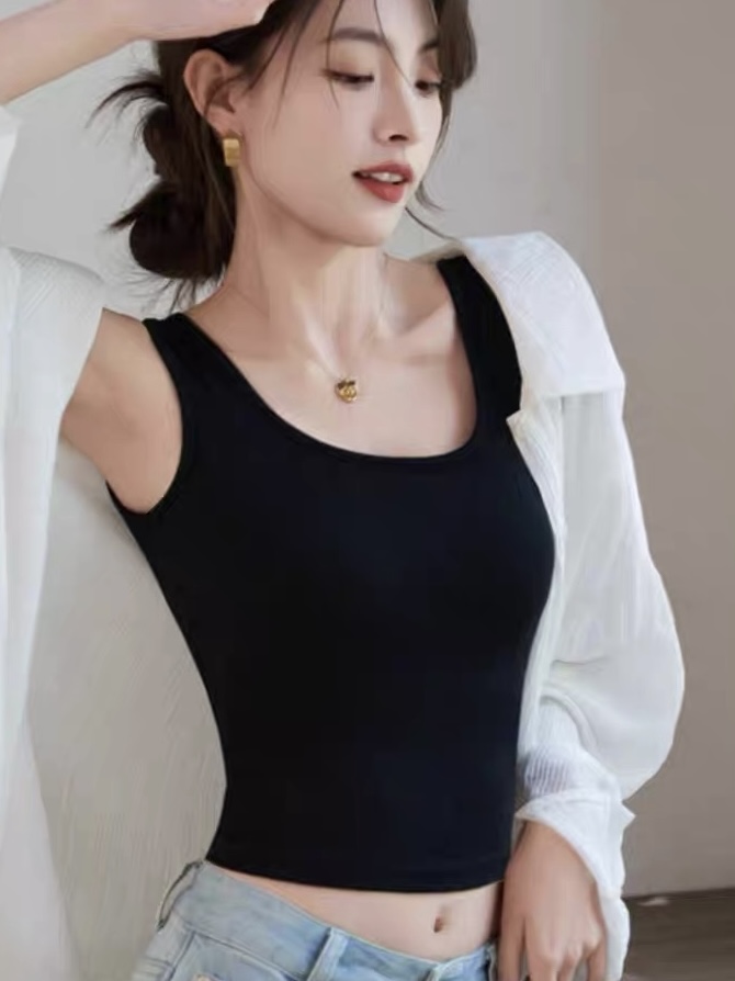 Bodie Crossed Low Back Padded Top