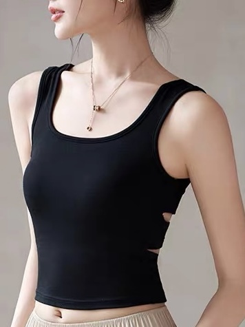 Bodie Crossed Low Back Padded Top