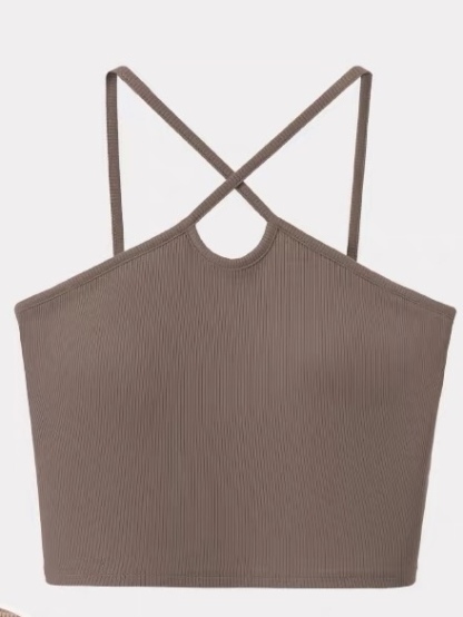 Briella Halter Neck Padded Top