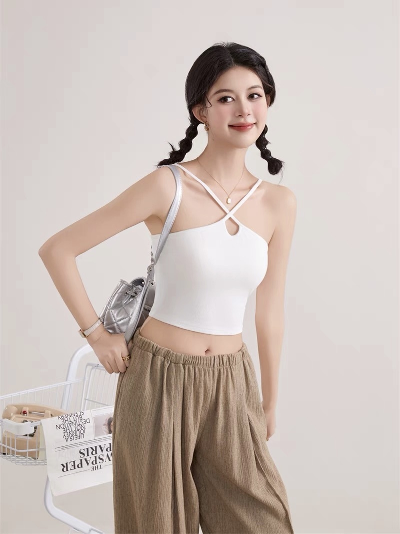 Briella Halter Neck Padded Top