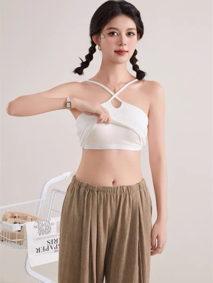 Briella Halter Neck Padded Top