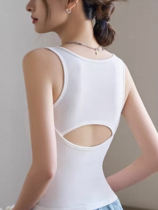 Brady Back Cut-Out Padded Top