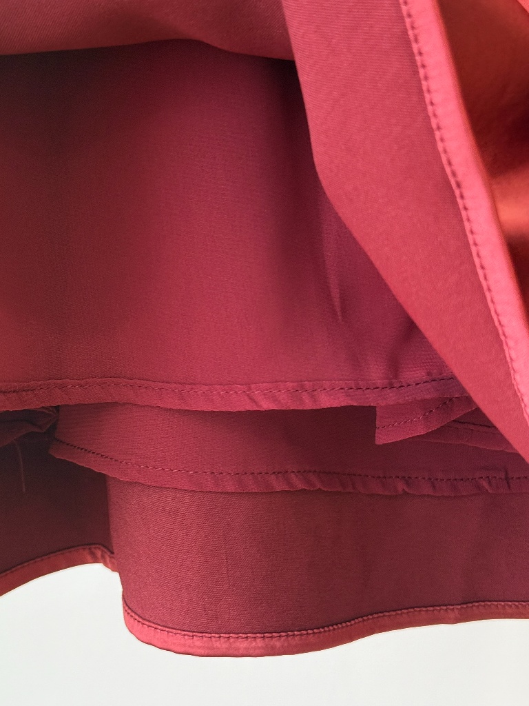 Luciana Satin Square Neck Top & Skirt Set