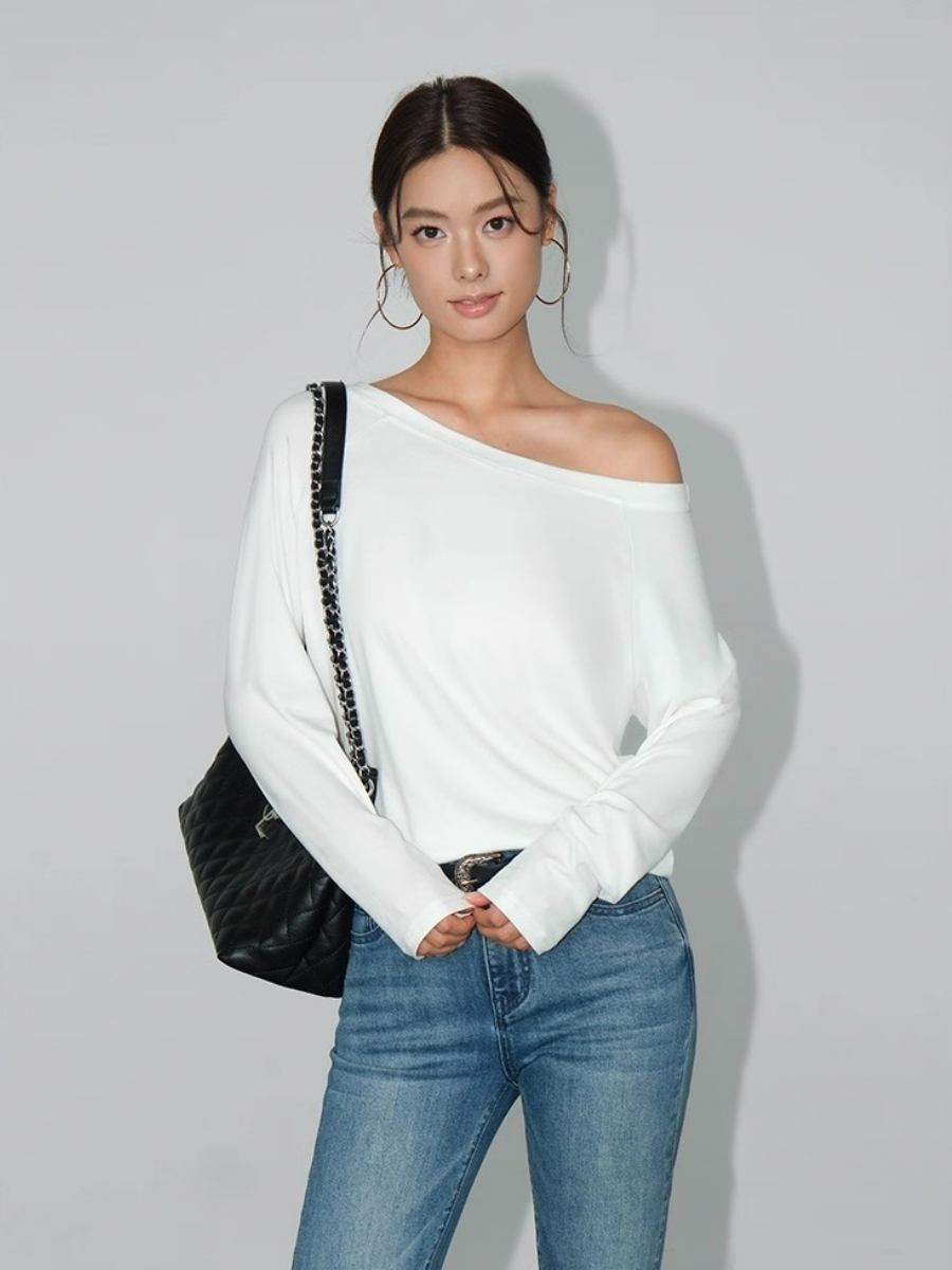 Fiona One Shoulder Basic Top