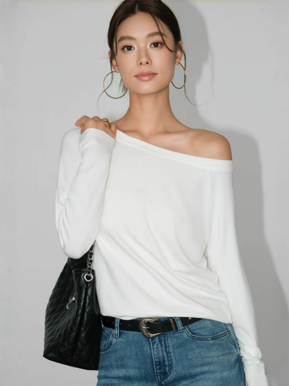 Fiona One Shoulder Basic Top