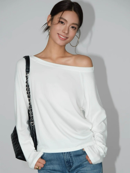 Fiona One Shoulder Basic Top