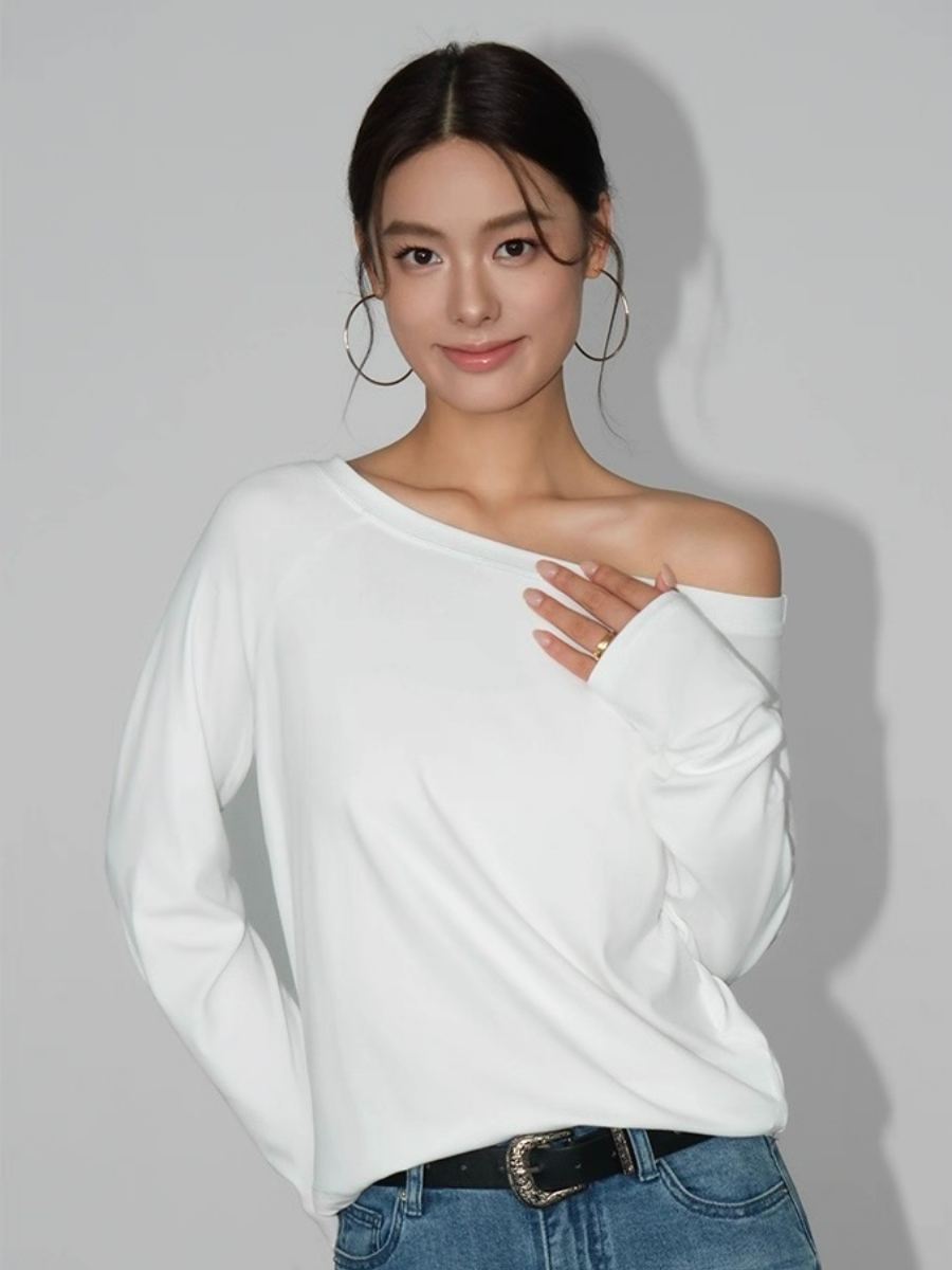 Fiona One Shoulder Basic Top