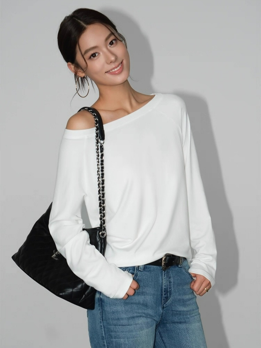 Fiona One Shoulder Basic Top