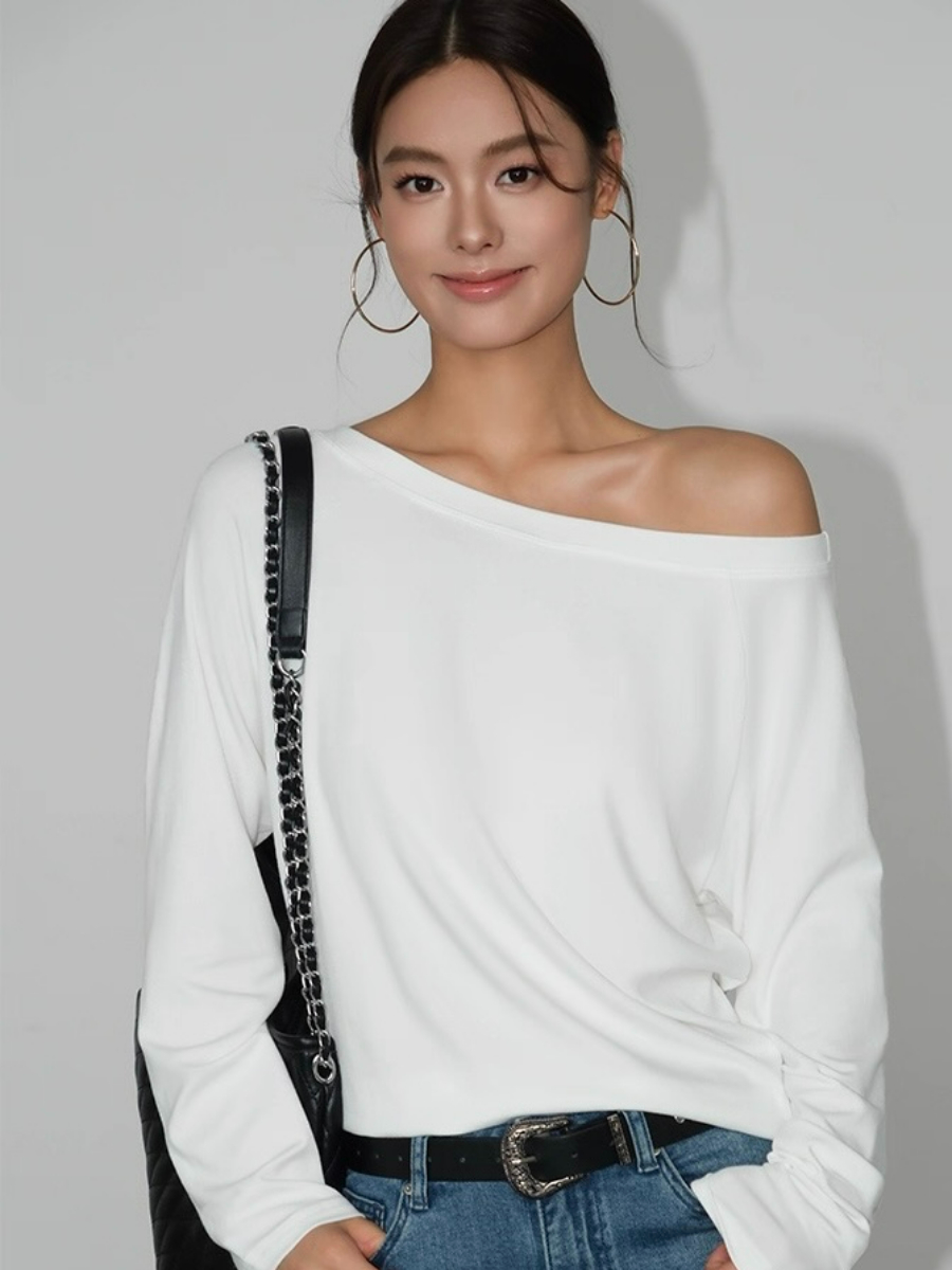 Fiona One Shoulder Basic Top