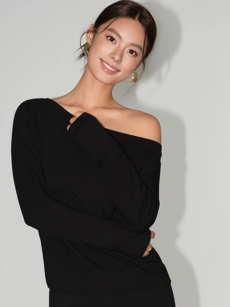 Fiona One Shoulder Basic Top