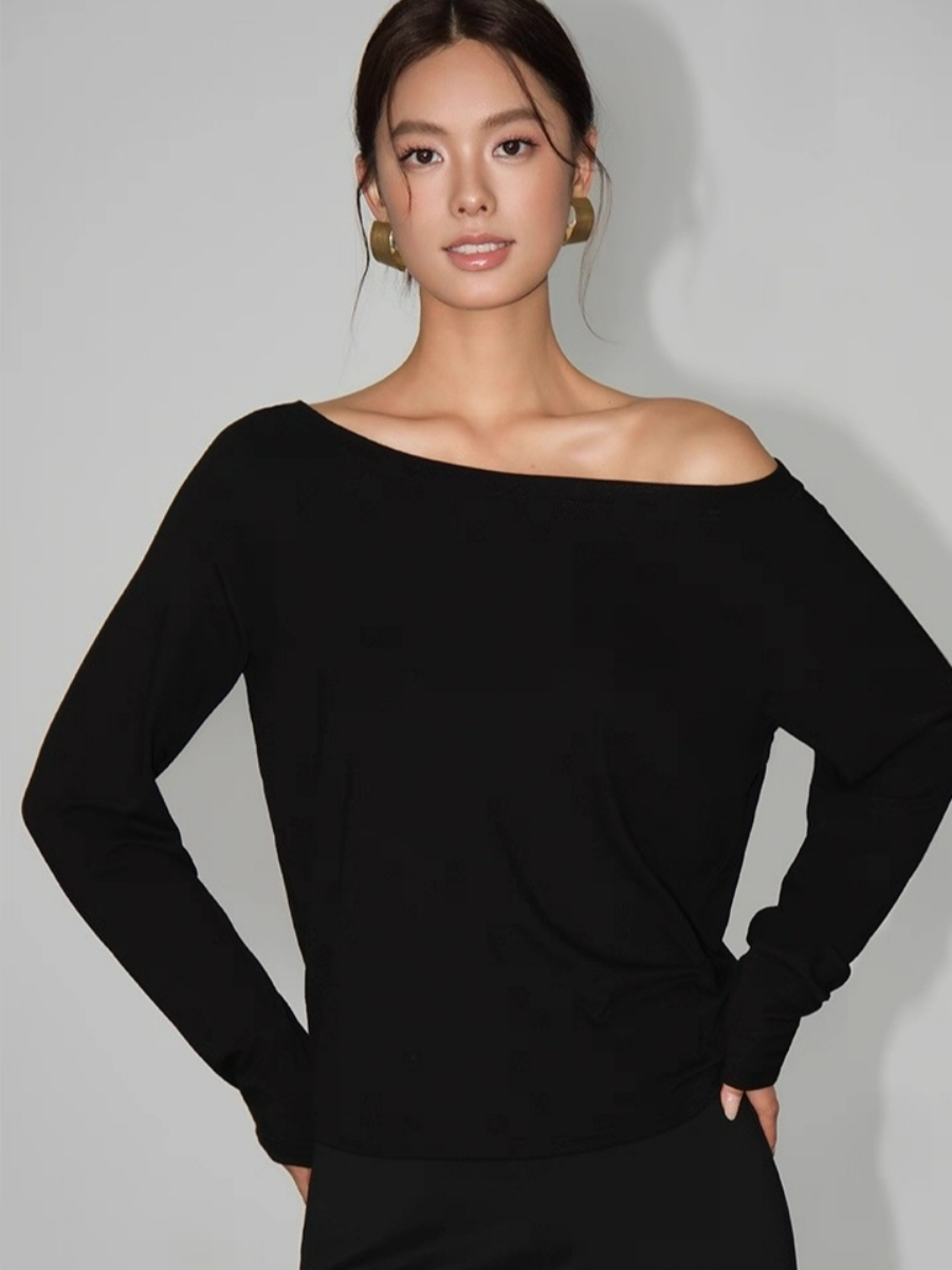 Fiona One Shoulder Basic Top