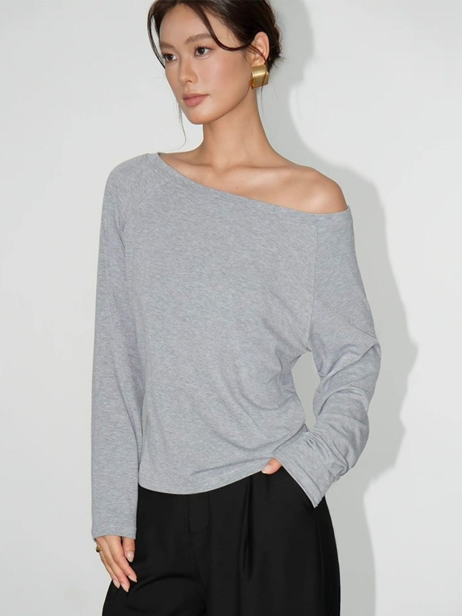 Fiona One Shoulder Basic Top