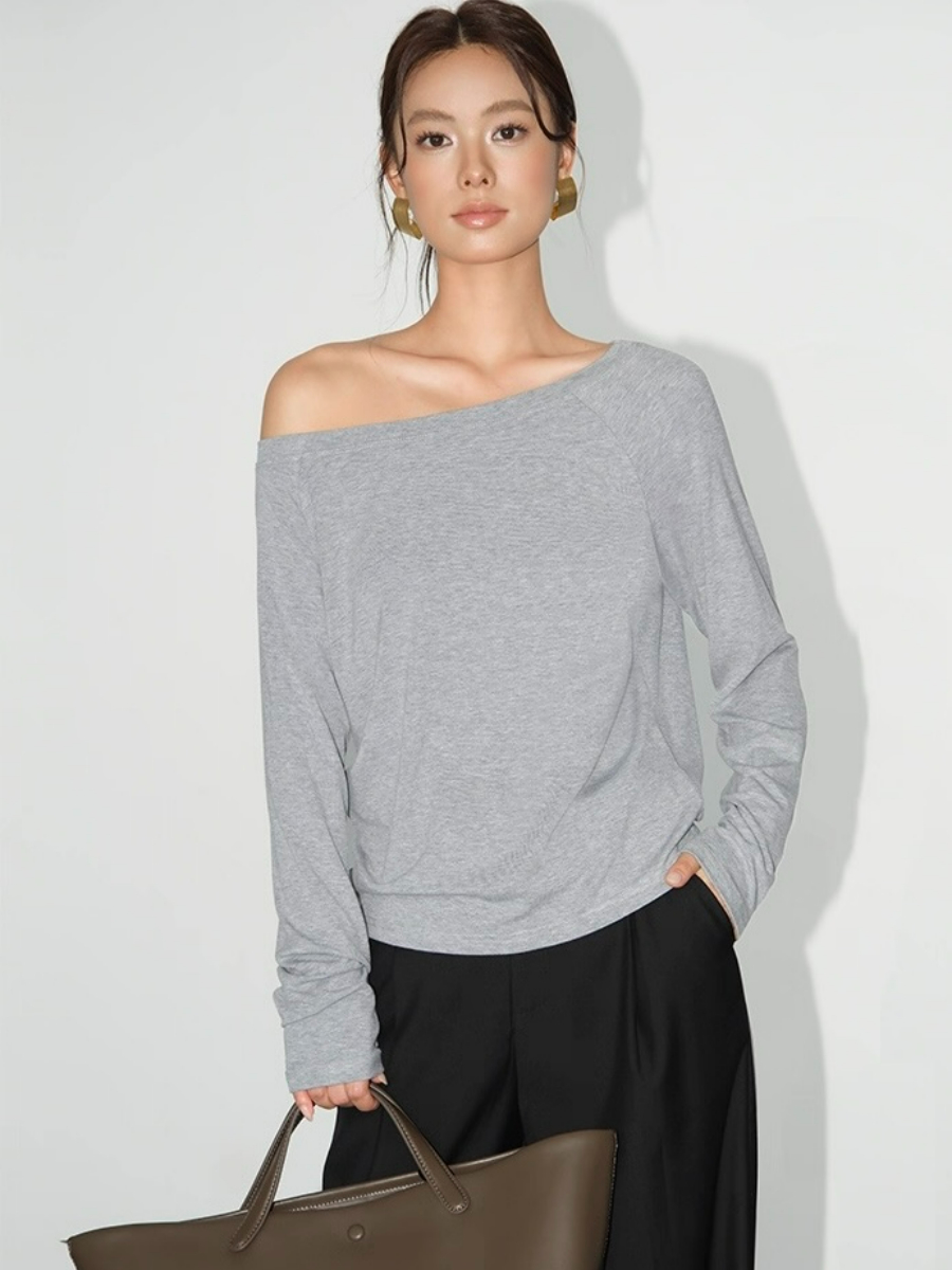 Fiona One Shoulder Basic Top