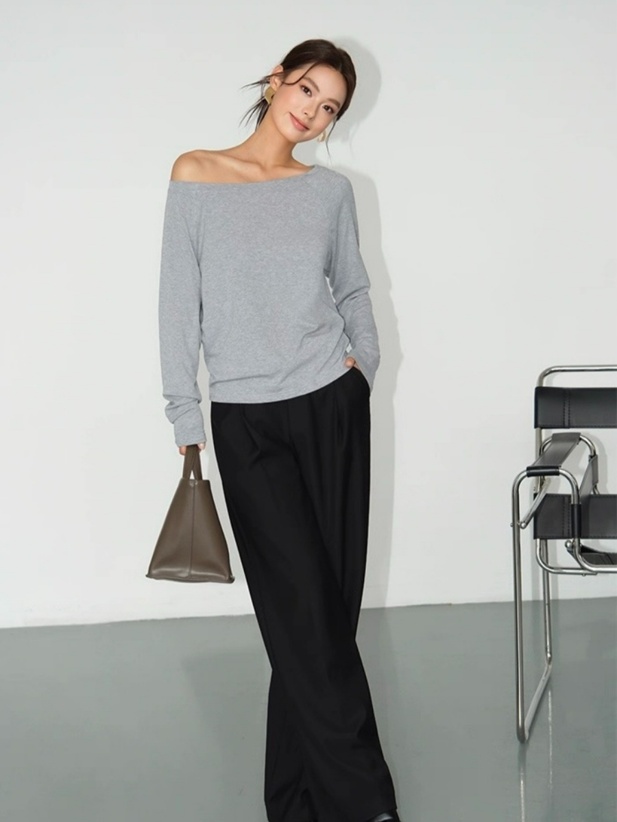 Fiona One Shoulder Basic Top