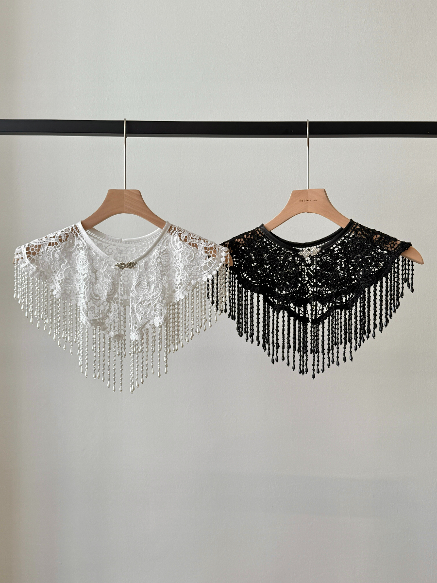 Ci Ju Pearly Lace Shawl