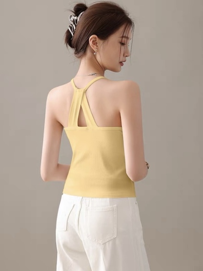 Brooke Halter Neck Padded Top