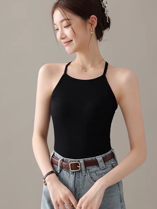 Brooke Halter Neck Padded Top