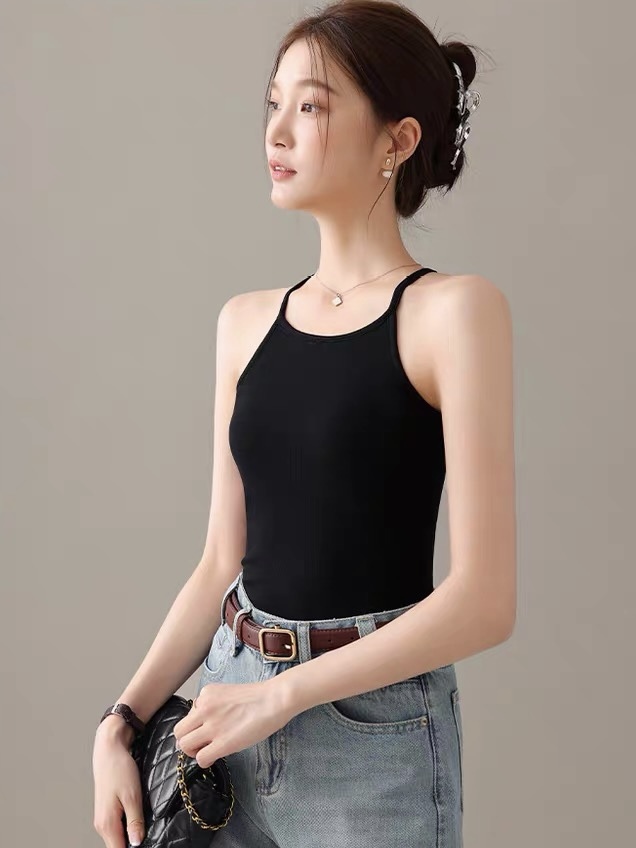 Brooke Halter Neck Padded Top