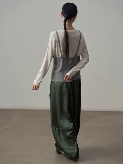 Yan Bang Draped Balloon-Leg Pants
