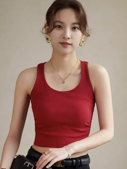 Betty Strappy Ruched Back Padded Top