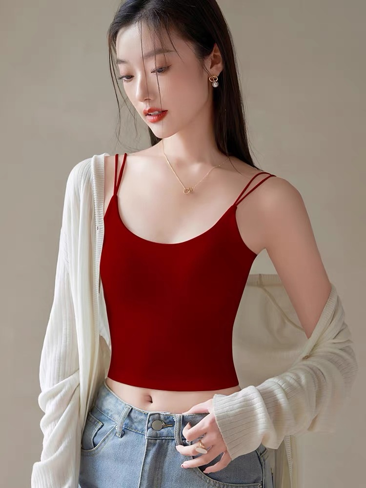 Ben Double Strap Padded Cami Top