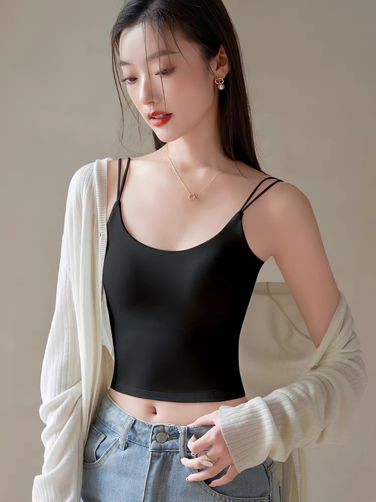 Ben Double Strap Padded Cami Top