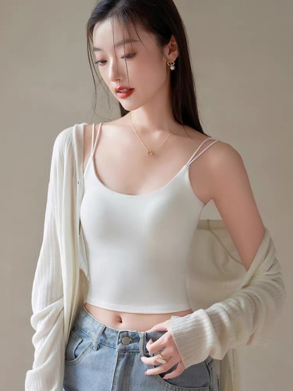 Ben Double Strap Padded Cami Top