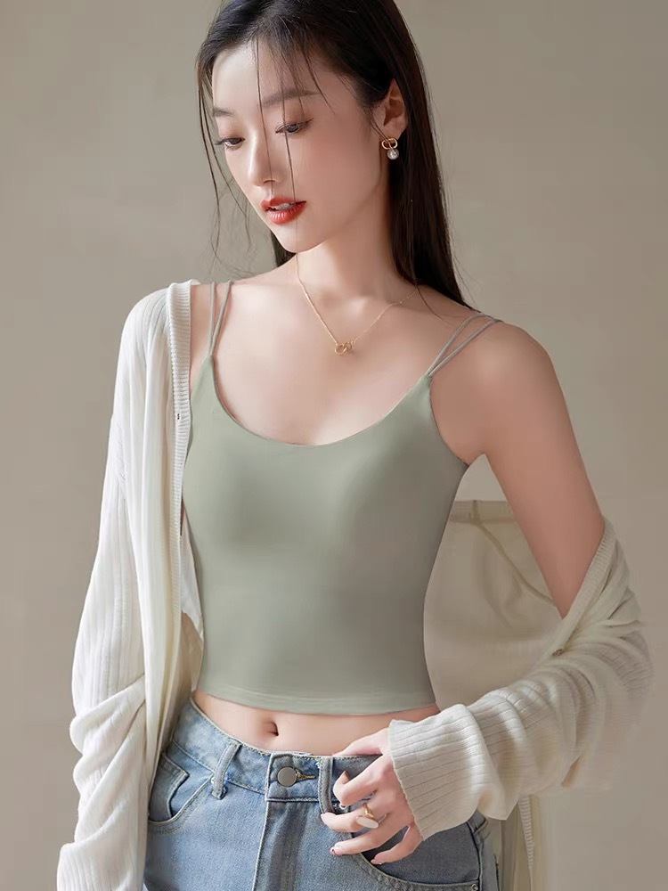 Ben Double Strap Padded Cami Top