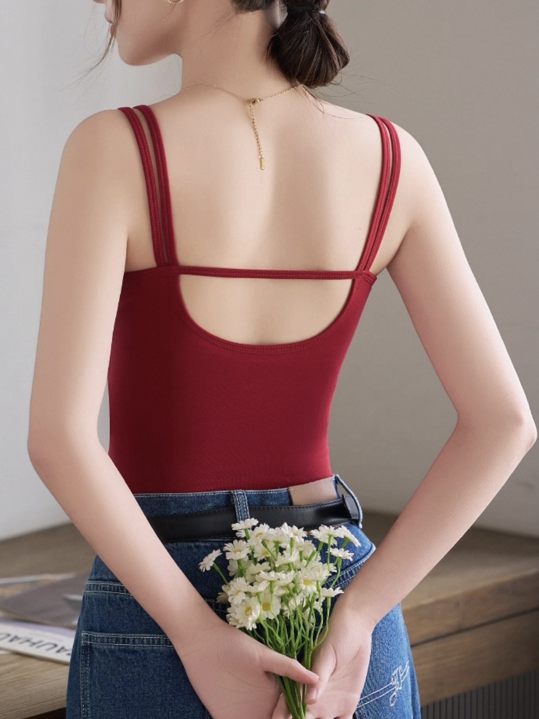 Brynna U-Back Padded Cami Top