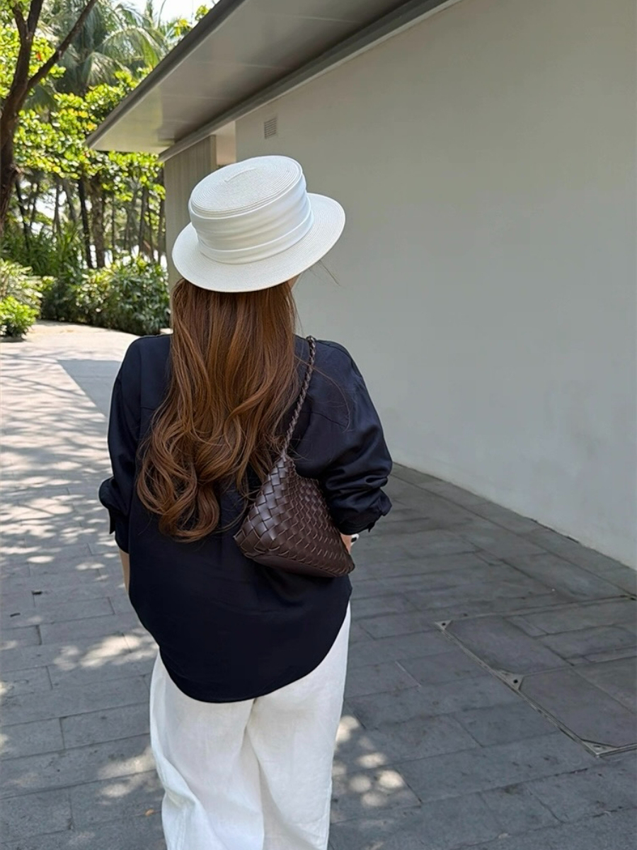 Fred Lyocell Linen Long Sleeve  Top