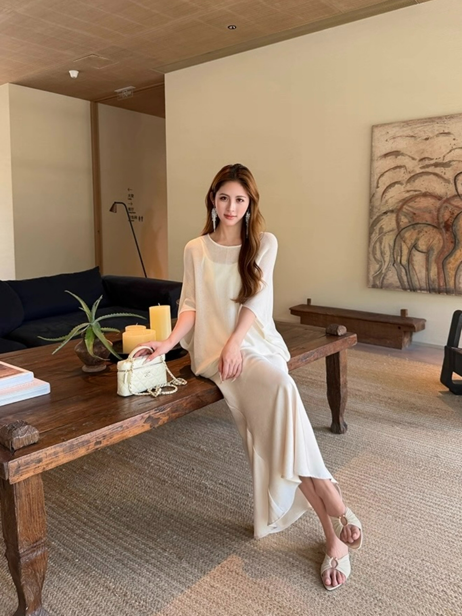 Froella Sheer Knit Top