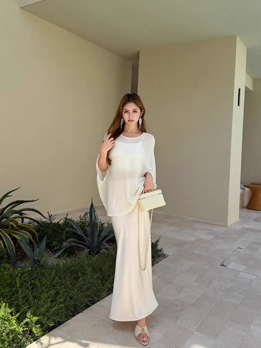 Froella Sheer Knit Top