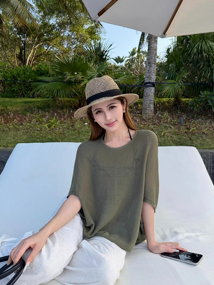 Froella Sheer Knit Top