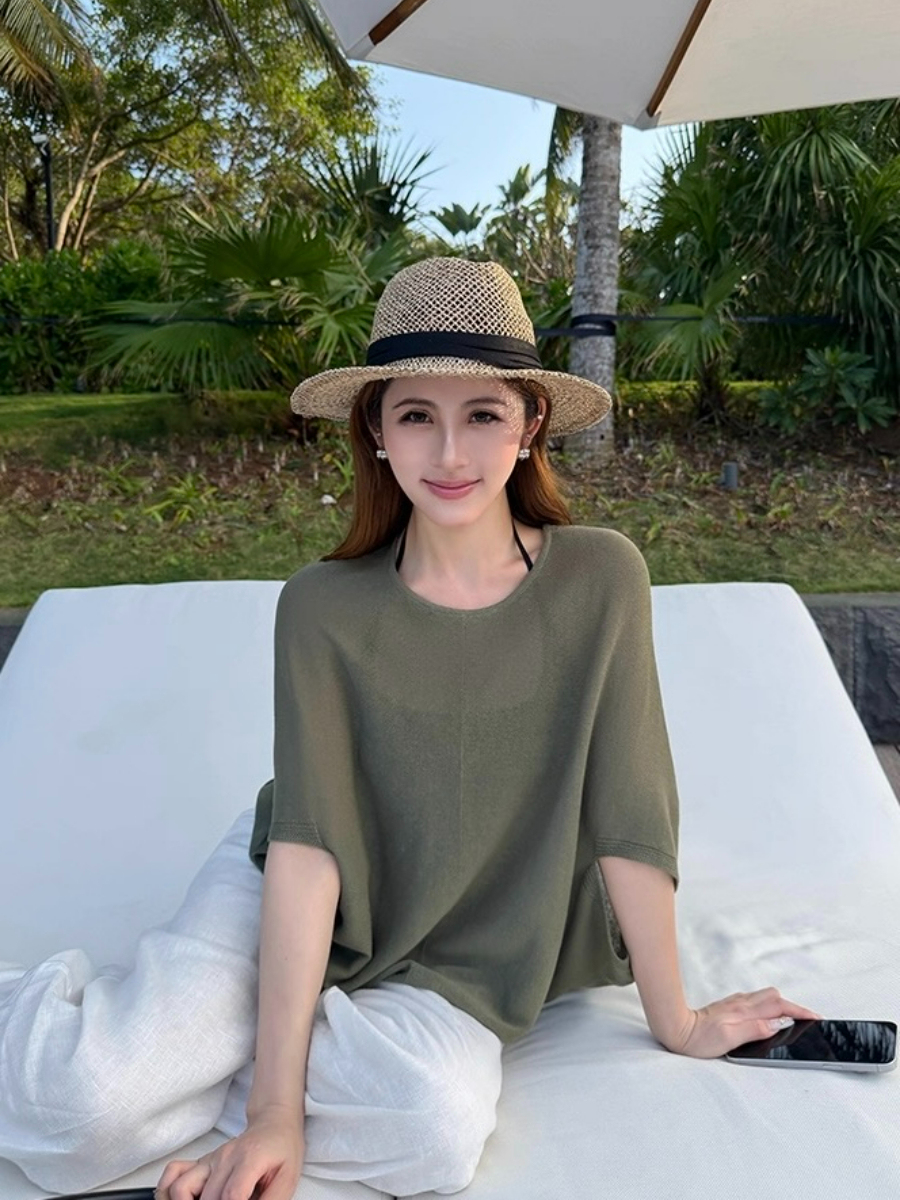 Froella Sheer Knit Top