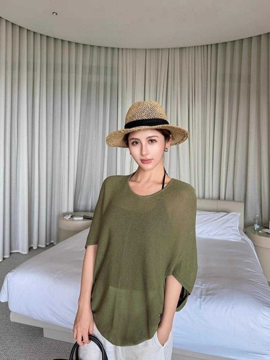 Froella Sheer Knit Top