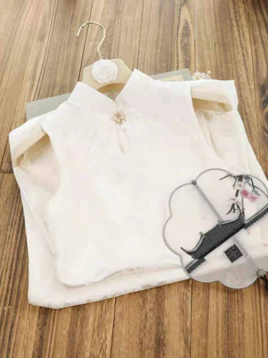 Ci Die Butterfly Printing Cheongsam