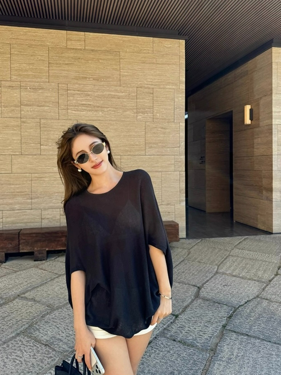 Froella Sheer Knit Top