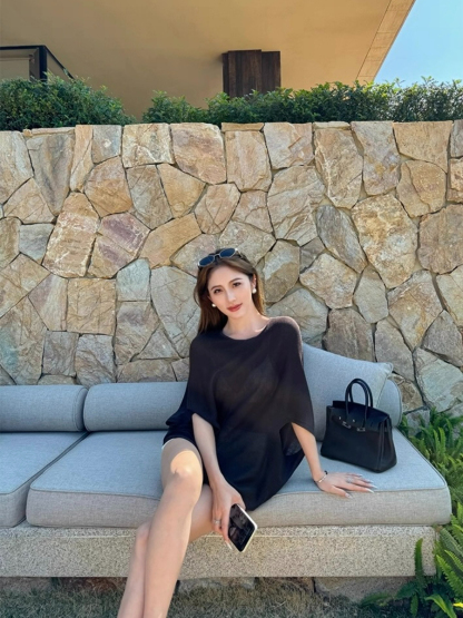 Froella Sheer Knit Top