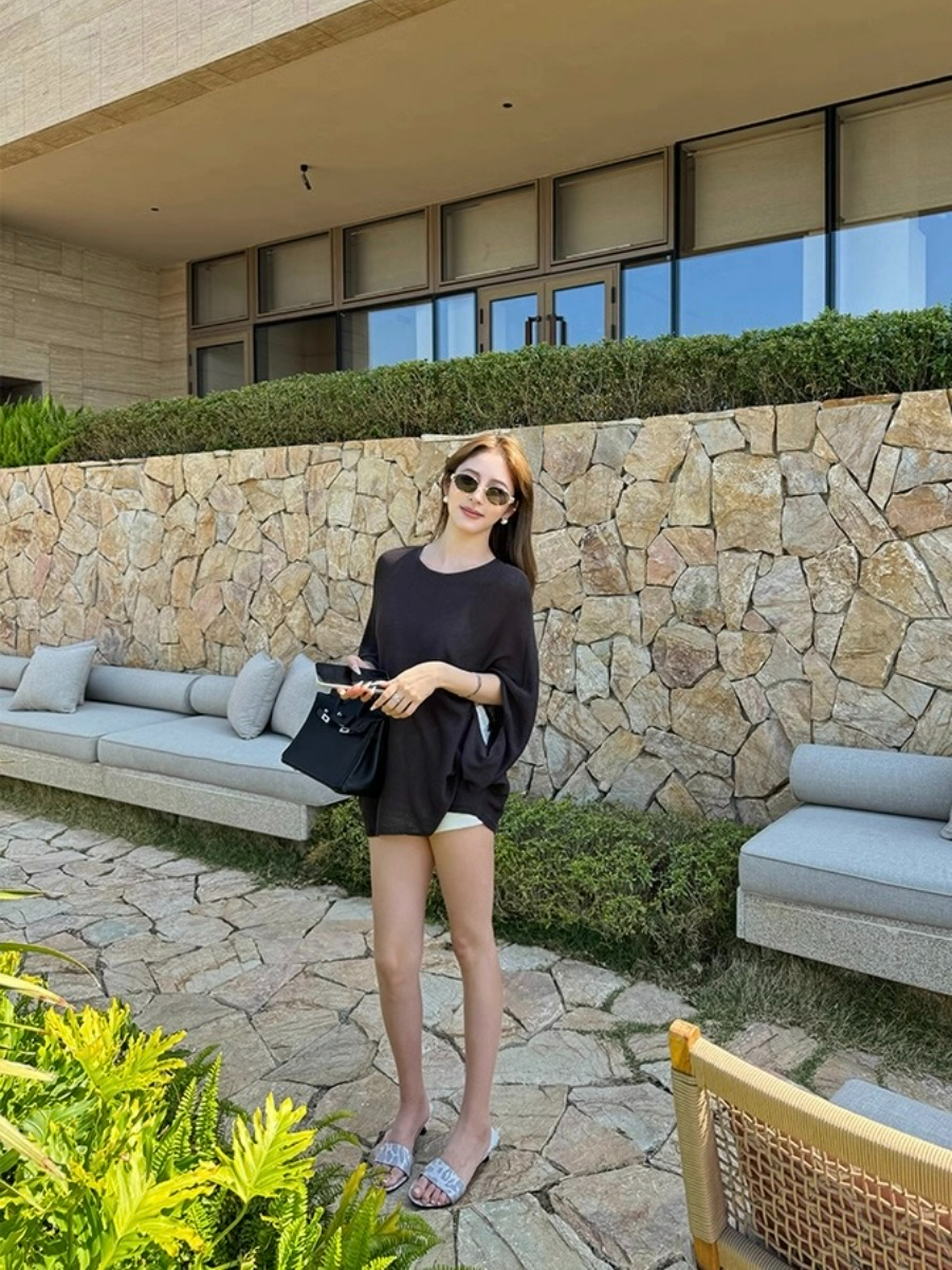 Froella Sheer Knit Top