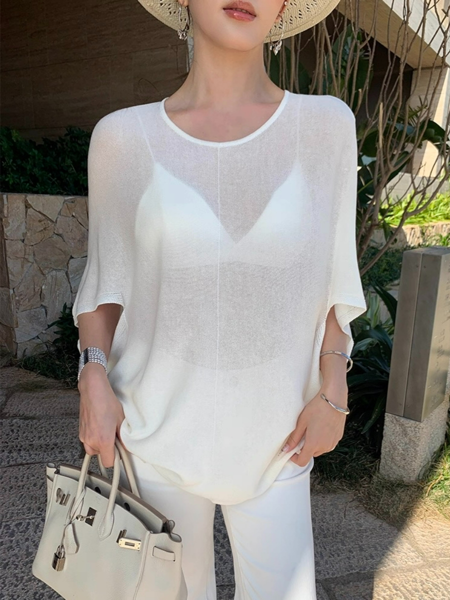 Froella Sheer Knit Top