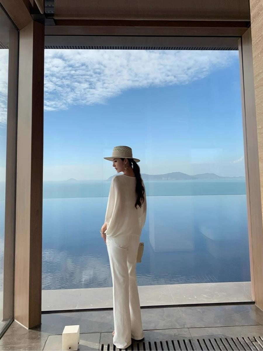 Froella Sheer Knit Top