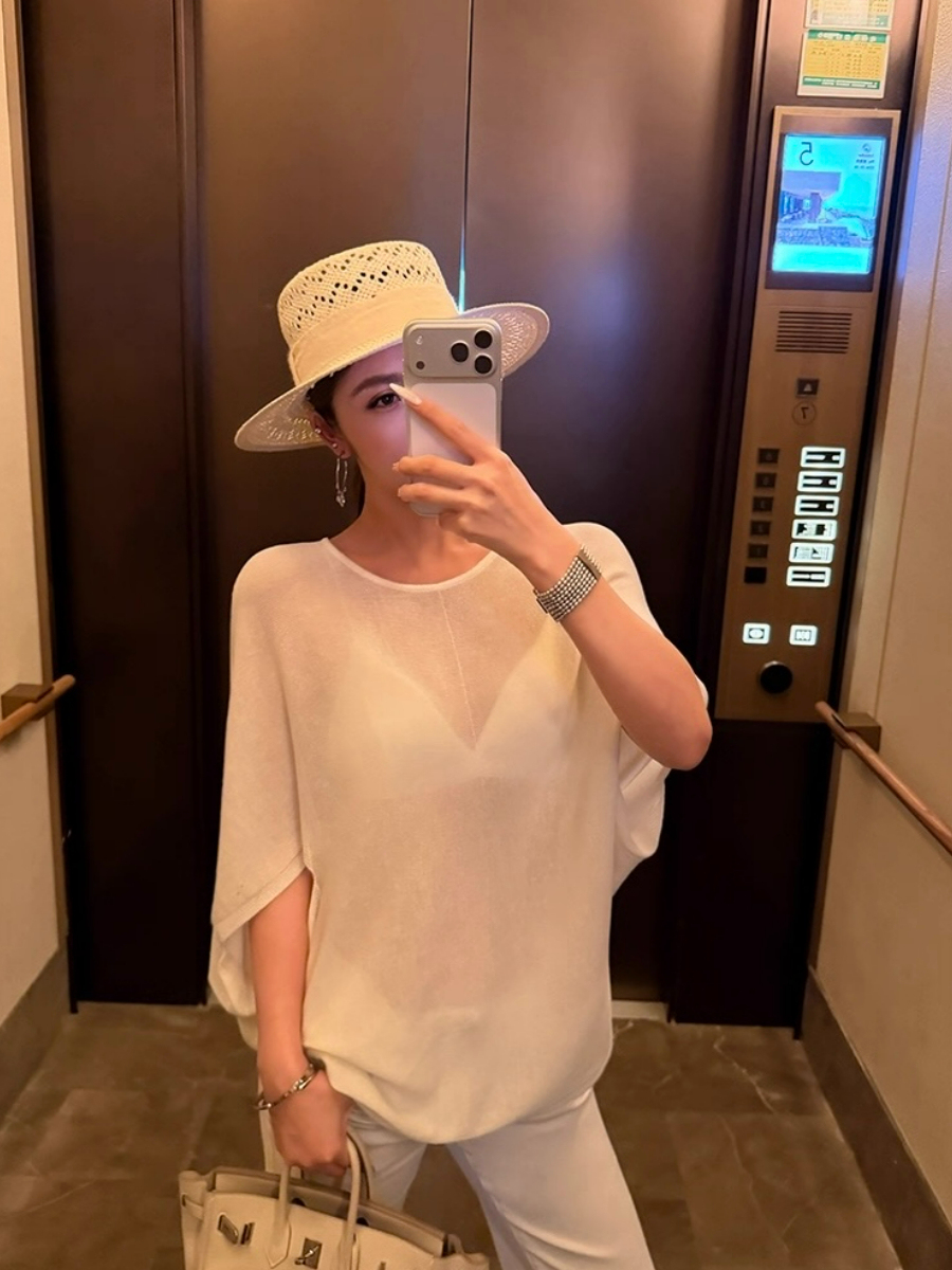 Froella Sheer Knit Top