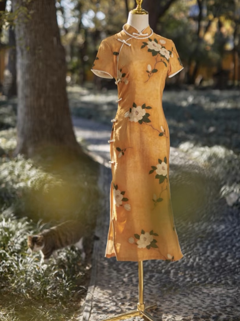 Ci De Floral Cheongsam