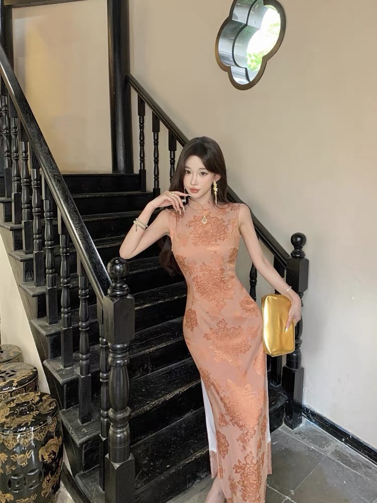 Ci Fei Floral Cheongsam