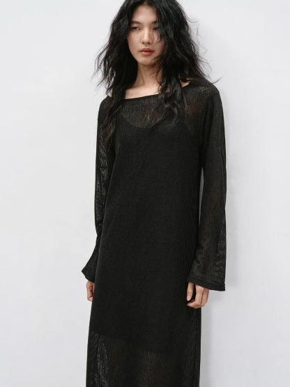 Kate Two Piece Set-Inner Cami & Sheer Dress