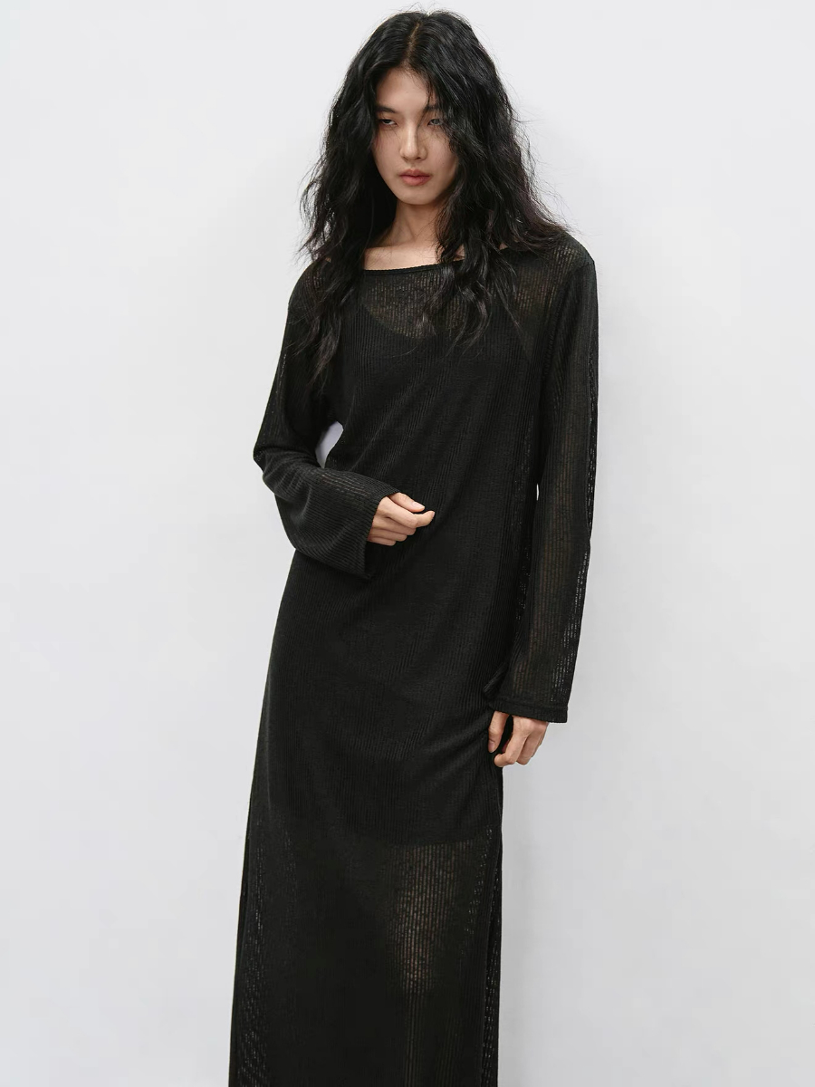 Kate Two Piece Set-Inner Cami & Sheer Dress