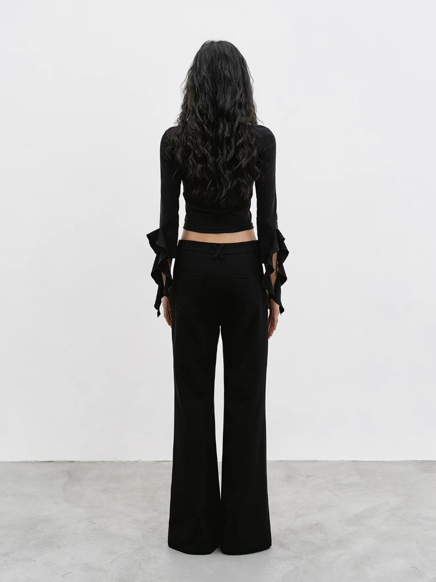 Katty Soft Flare Sleeve Top