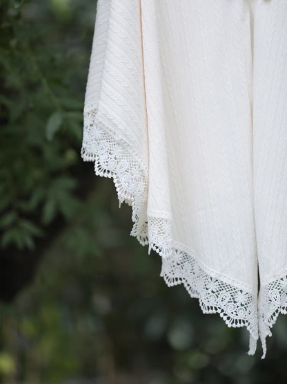 Ci Ke Knit Cape Shawl